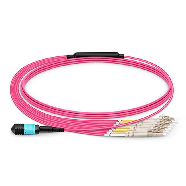 Patch Cord MTP-LC 12 Fibras OM4 Cabo HD