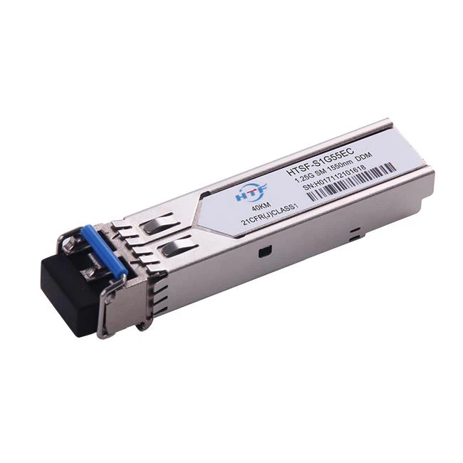 Transceptores de fibra óptica SFP de modo único 1550nm 40km