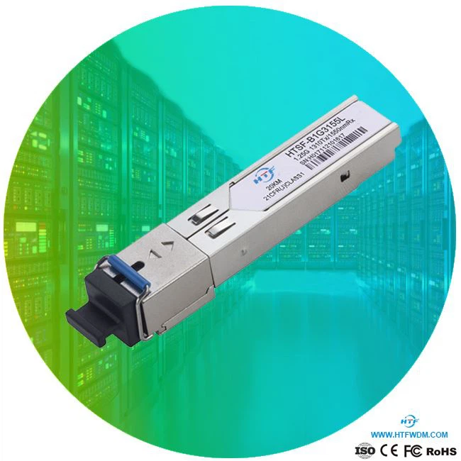 Transceptores BIDI 1.25G SC Optical SFP