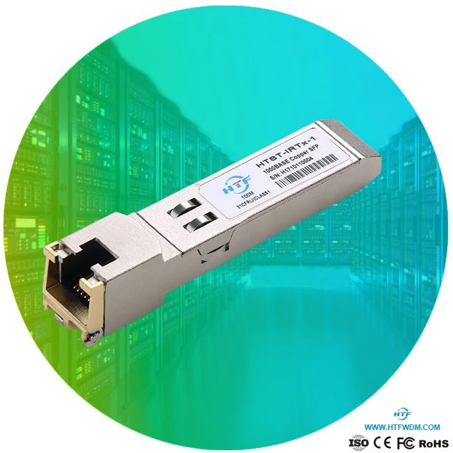transceptor óptico 10 100 1000 BASE-T Módulo SFP