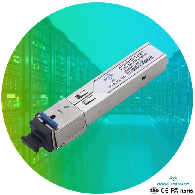 Transceptores BIDI 1250M 40km SFP DFB Tx1550Rx1310