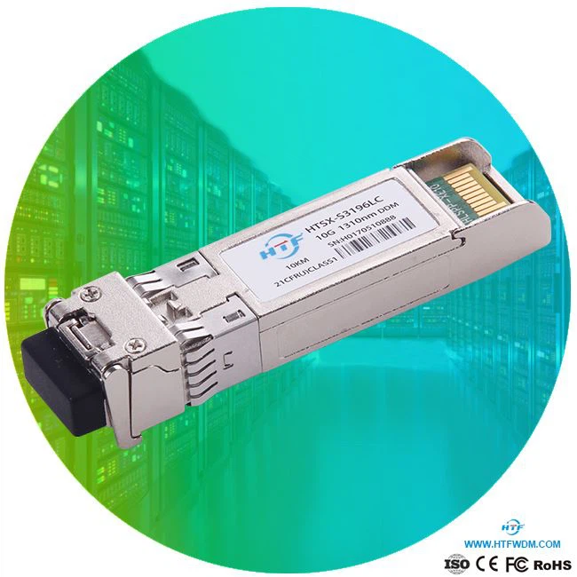 Transceptores de Fibra Óptica SFP+ módulo LR 1310nm de fibra óptica