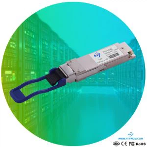transceptor de fibra 100G QSFP28 módulo óptico de 10KM