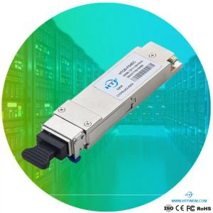 Transceptores de fibra óptica QSFP tipos QSFP+ 40KM