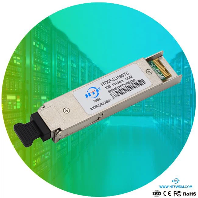 Transceptores de fibra ótica XFP 2km Duplex LC SMF
