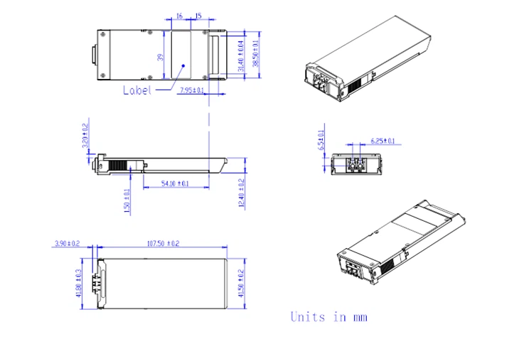 100G CFP2 Active Dwdm