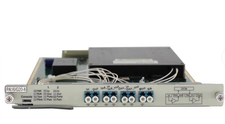 Múltiplos amplificadores ópticos EDFAtransmode Dwdm